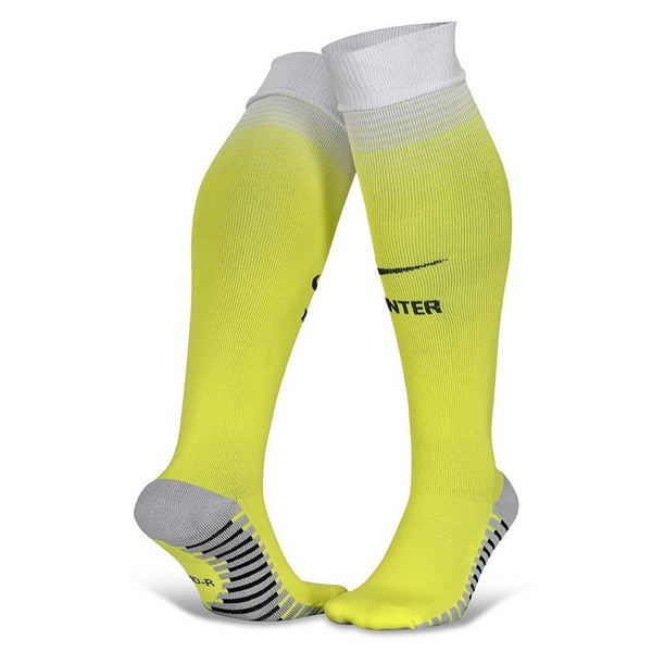 Calcetines Inter Milán Replica Tercera Ropa 2018/19 Amarillo